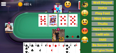 Bhabhi Thulla Card Game Online screenshot 1