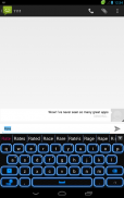 Blue Glow Keyboard screenshot 11