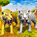 virtual tigre família simulador: selvagem tigre jo