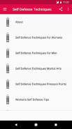 Self Defense Techniques screenshot 1