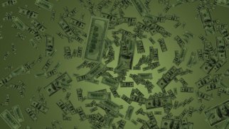 Money rain live wallpaper screenshot 1
