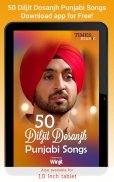 50 Diljit Dosanjh Punjabi Song screenshot 4