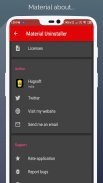 Material Uninstaller screenshot 2