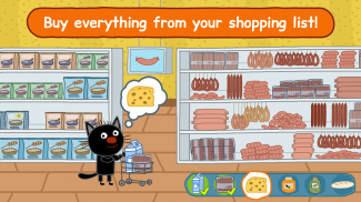 Kid-E-Cats Super Market: Trò Chơi Mua Sắm ới Mèo screenshot 15