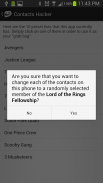 Contacts Hacker - Prank App screenshot 4