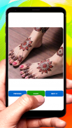 Foot Feet Leg Mehndi Designs screenshot 1