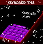 Keyboard Free Purple Theme screenshot 3