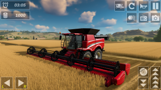 รถแทรกเตอร์เกษตรเกษตร - เกมฟาร์ม screenshot 3
