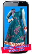 Women Anarkali Photo Suit screenshot 0