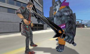 Monster  Gorilla Robot Rampage:Wild Monkey Attack screenshot 10