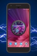 Electric Clock Live Wallpaper screenshot 3