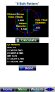 Bolt Circle CNC Machinist Programming Calculator screenshot 0