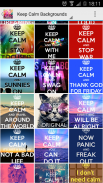 Keep Calm Backgrounds screenshot 0