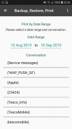 Print Text Messages (Backup, Restore & Print) screenshot 4