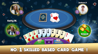 Gin Rummy - 2 Player Free Card Games screenshot 0
