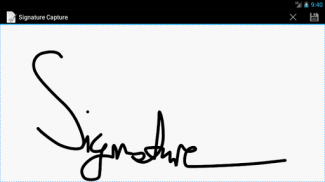 Signature Capture screenshot 1