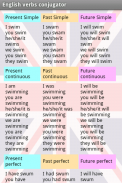 Coniugatore di verbi inglesi screenshot 1