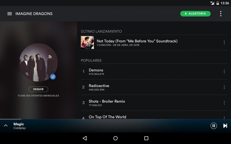Spotify: música y podcasts screenshot 8
