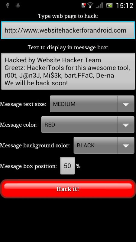 Hack prank::Appstore for Android