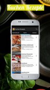 Kuchen Rezepte app Deutsch kostenlos und offline screenshot 0