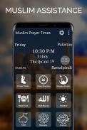 Muslim Prayer Times: Qibla Finder, Quran, Compass screenshot 0