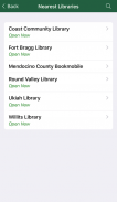 Mendocino County Library screenshot 8