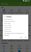 Dev Tools(Android Developer Tools) - Device Info screenshot 3
