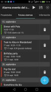 Alarma evento del calendario screenshot 1