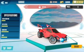 Rocket Car Football Tournament screenshot 1