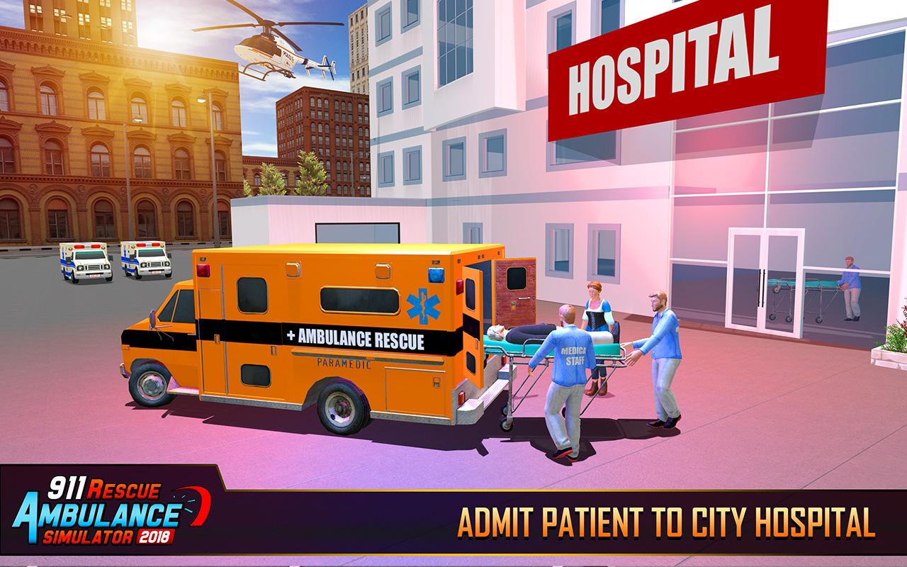 Emergency Ambulance Rescue Sim - APK datoteka Preuzmite za Android | Aptoide