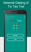 Tic Tac Toe - Permainan Morpio screenshot 1