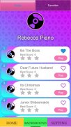 Rebecca Zamolo - Piano Tiles screenshot 1