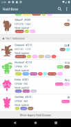 Raid Boss - Liste, types & counters pour PokémonGO screenshot 4