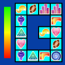 Connect - juego gratis fresco y colorido Icon