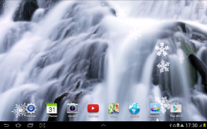 Winter Waterfalls Wallpaper screenshot 1