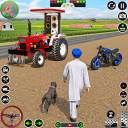 Tractor Farming Game 3D Sim Icon