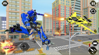 Flying Car Transformer Games screenshot 11