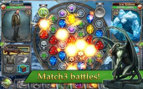 Gunspell - match 3 puzzle aventure screenshot 2