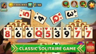 Solitaire Pyramid Kingdom screenshot 1