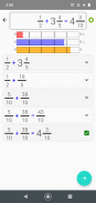 Fractions Calculator - Visual screenshot 0