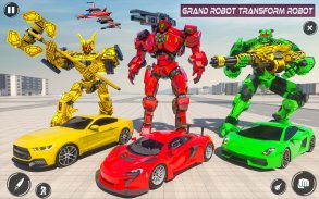 Dino Robot Car Games 3D screenshot 4