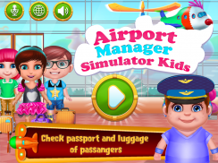 Airport Manager Simulator Kids - Play Clean Planes screenshot 2