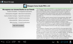 Échelle de Glasgow screenshot 13
