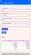 Salary, PayCheck & OverTime screenshot 8