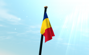 Romania Flag 3D Free Wallpaper screenshot 2