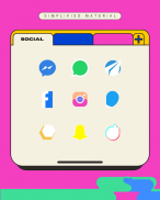 Simplified Icon Pack - Materials, Brighten! screenshot 4