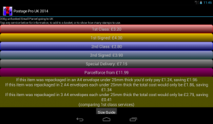 Postage Pro UK (Apr2024 rates) screenshot 9