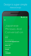 Japanese Phrases And Conversation Free 2019 screenshot 4