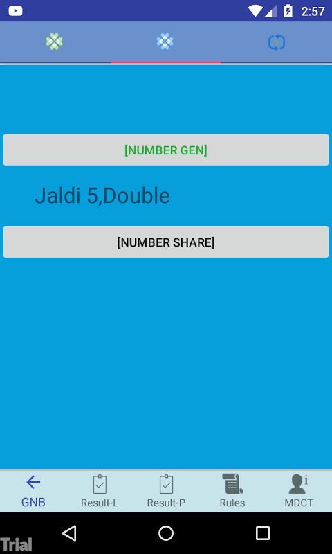 Jaldi five deals double lotto result