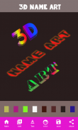 3D Name Art screenshot 3